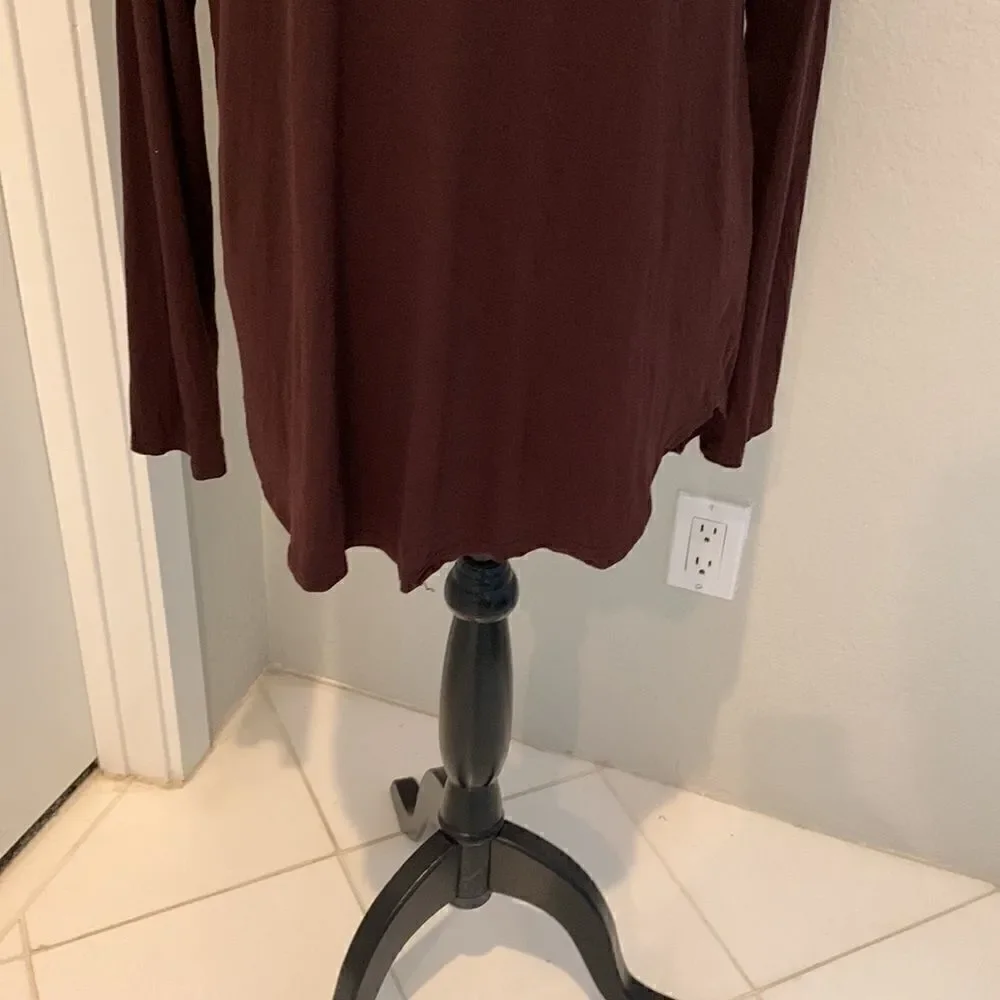 Brown Long Sleeve Top - Picture 3 of 6